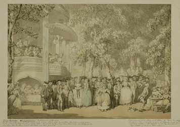 Vauxhall Gardens, ca. 1784